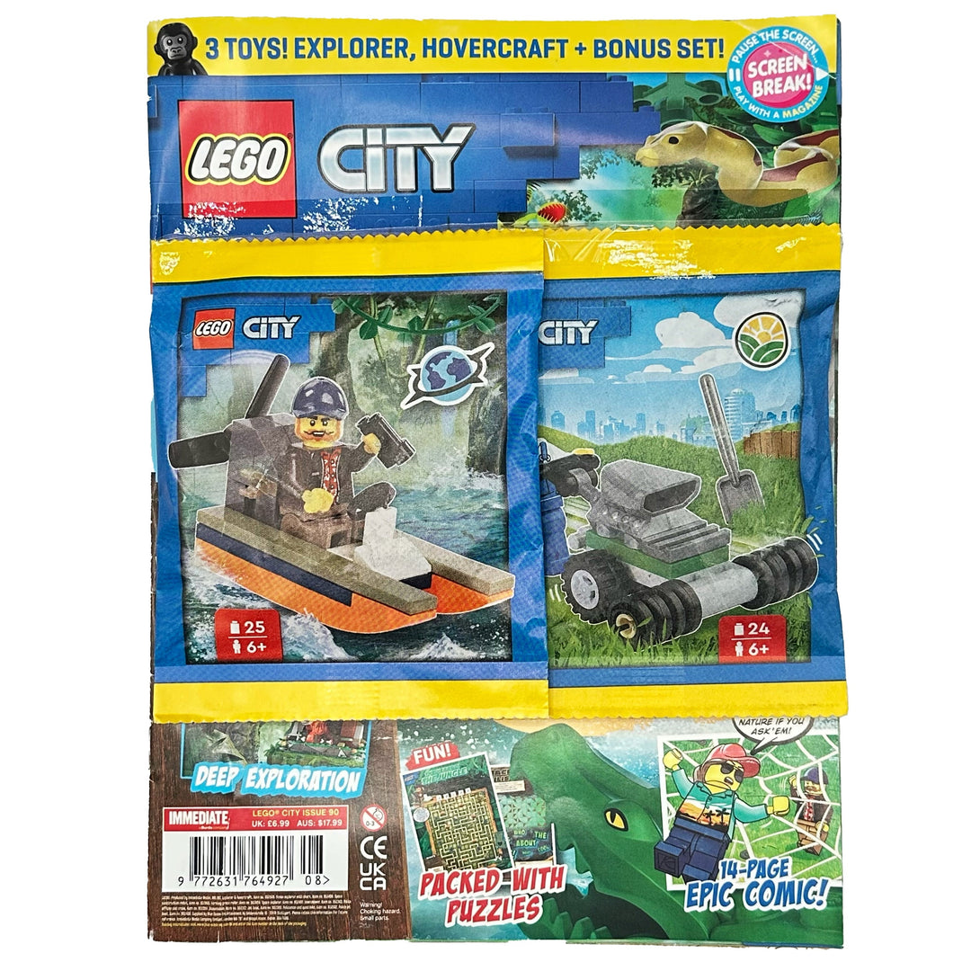 LEGO® City Magazine Issue #90 - Let's Take a Look Inside