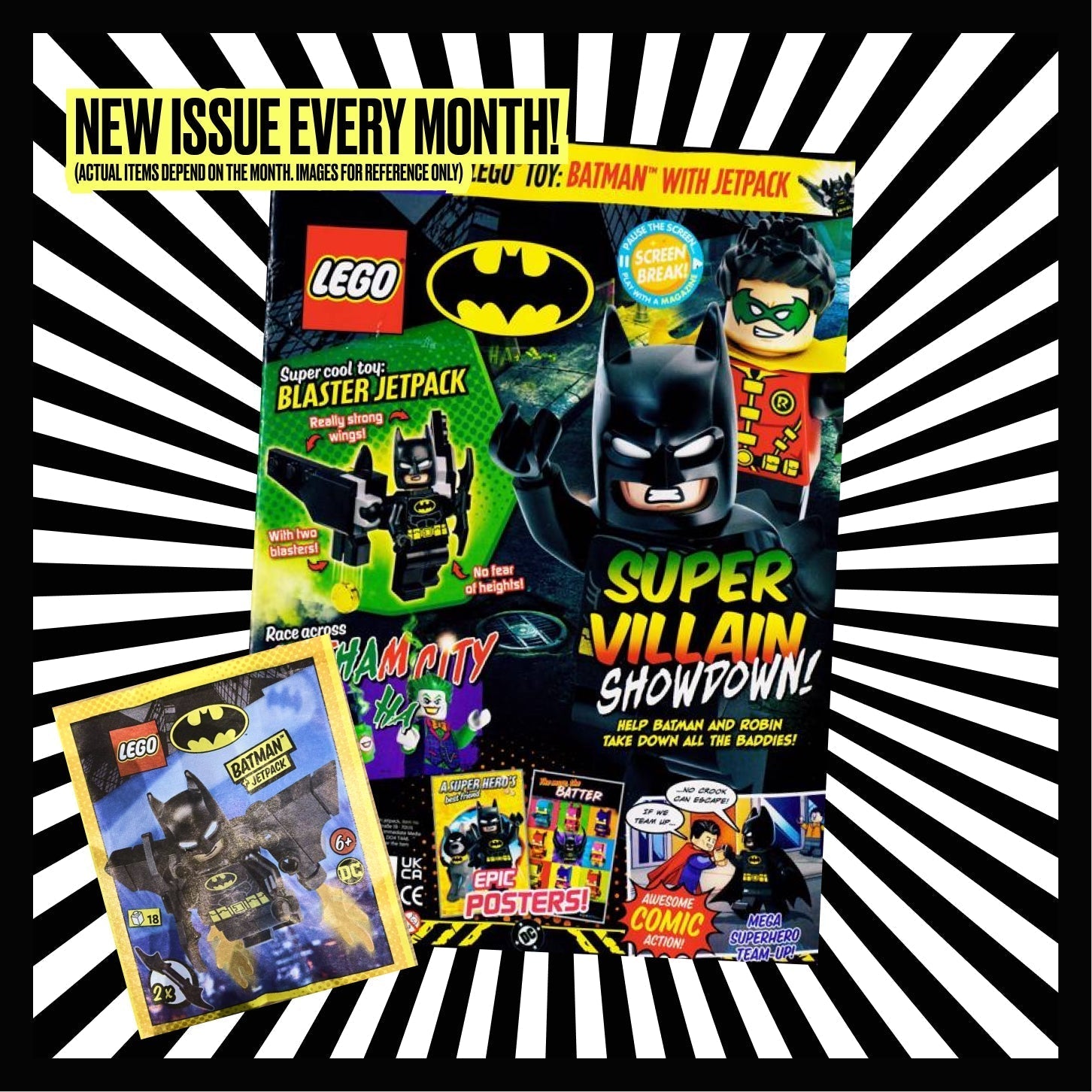LEGO® Batman Magazine Now Available in the U.S.