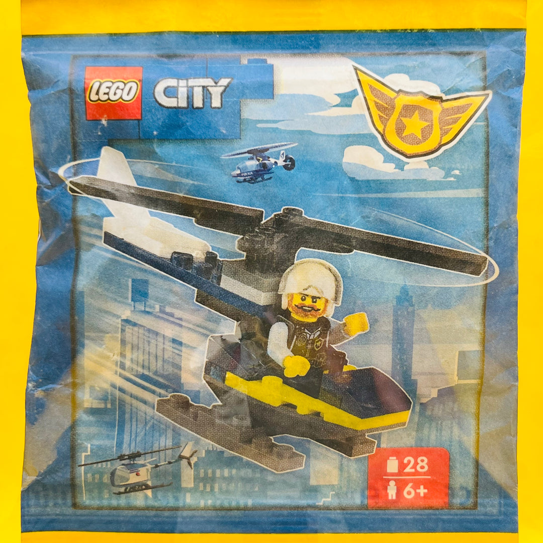 LEGO City Sets Policeman with Helicopter - Paper Bag (EU Exclusive)952402