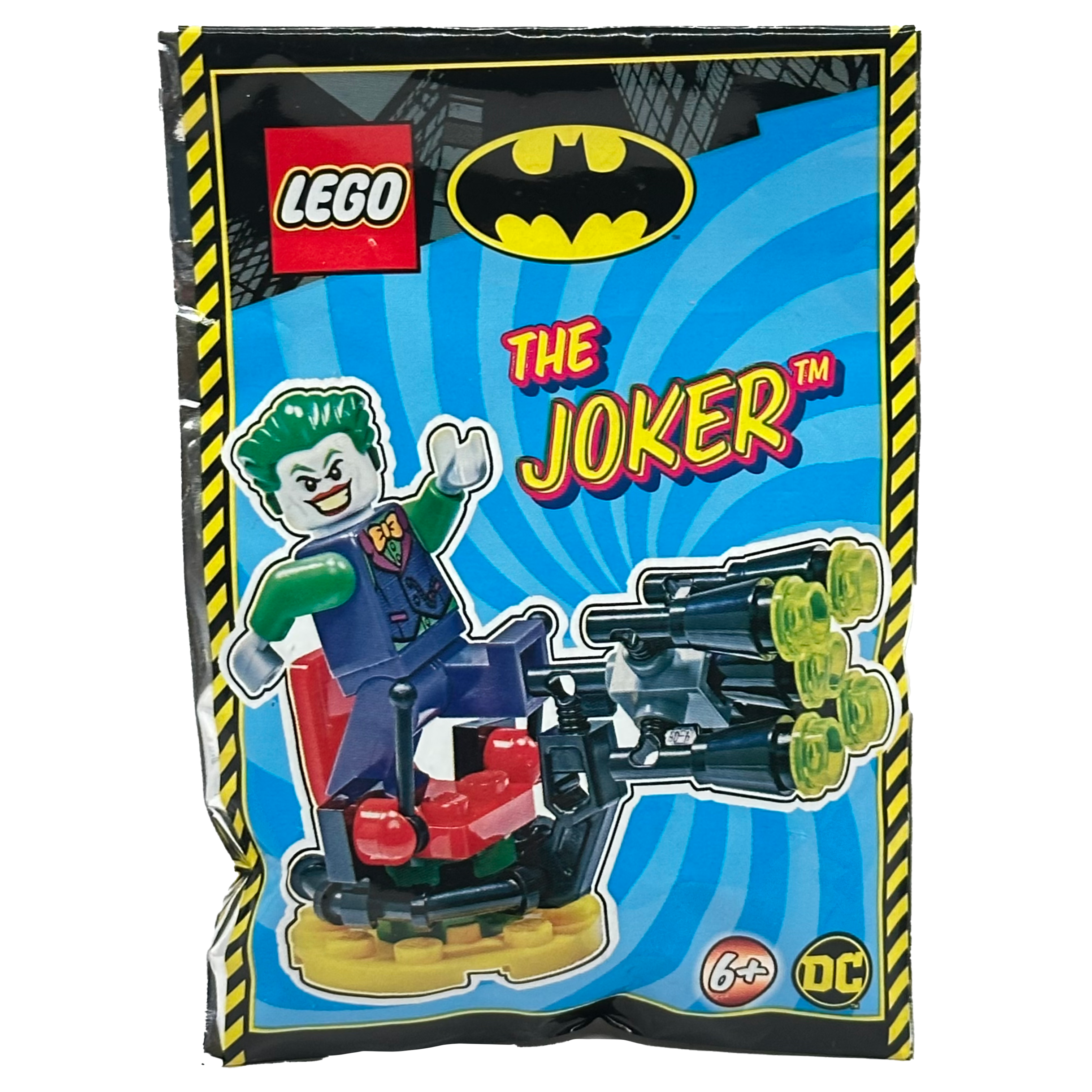 LEGO® DC Batman™ Sets – The Joker Minifigure + Vehicle Foil Pack