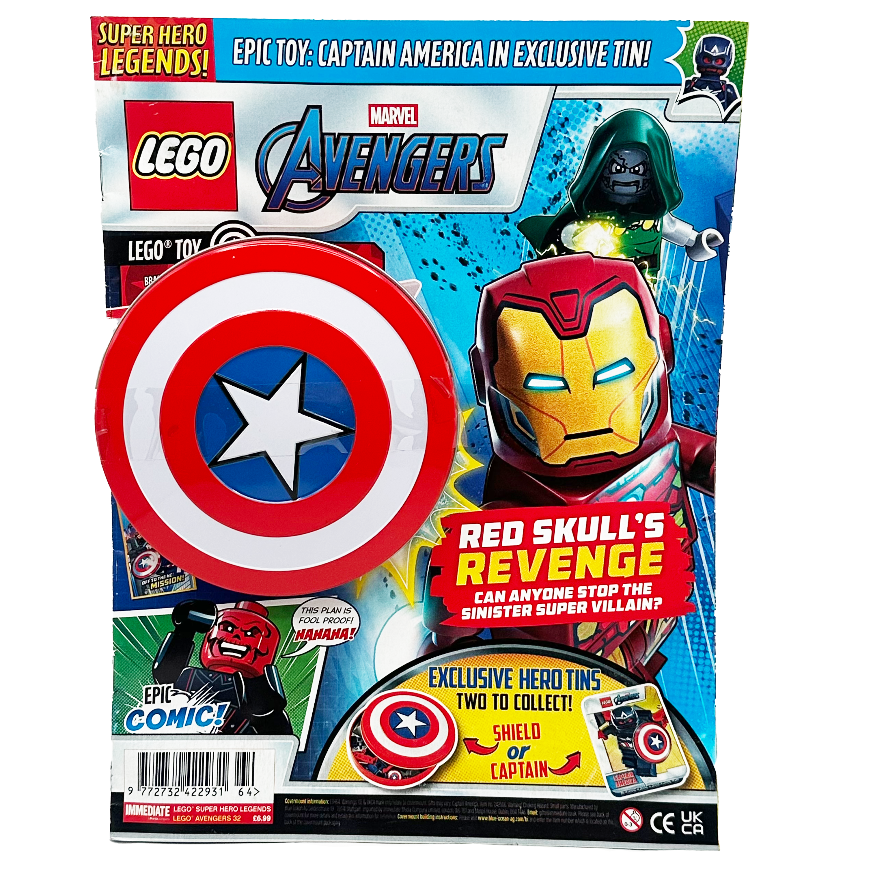 LEGO® Super Hero Legends Avengers Magazine Issue #32 (English