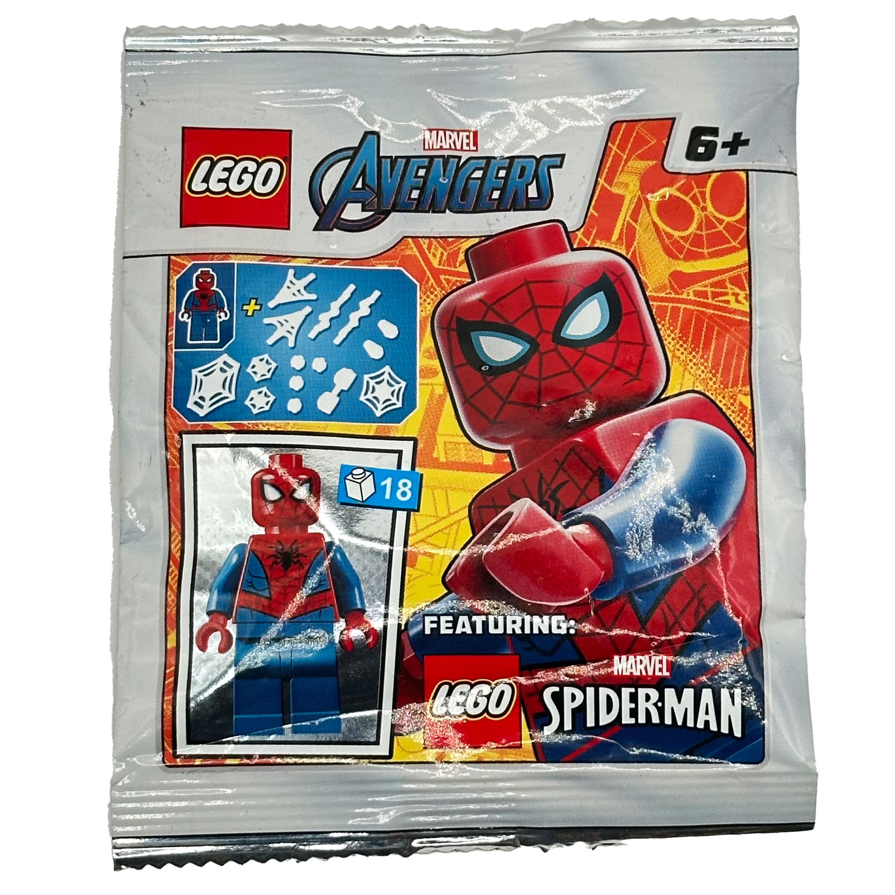 LEGO Marvel Avengers Sets Spider Man Minifigure Foil Pack EU Exclu lego-marvel-avengers-sets-spider-man-minifigure-foil-pack-eu-exclu