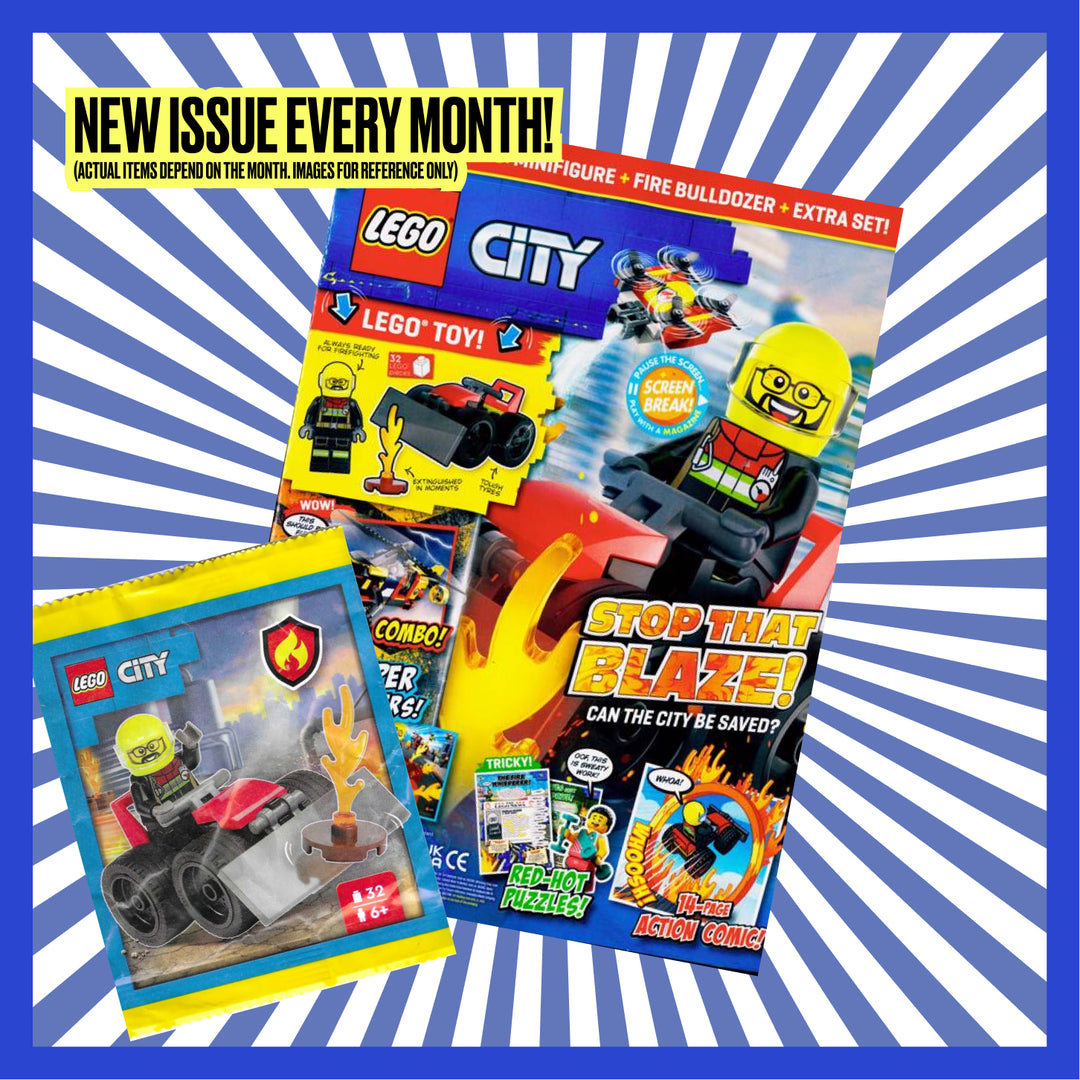 LEGO® City Magazine Subscription (English Version) - Free Shipping