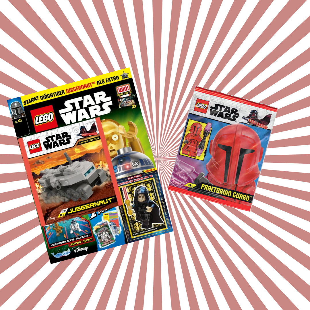 LEGO® Star Wars Magazine (German Version 🇩🇪) + Retro EU Exclusive Polybag Bundle Subscription