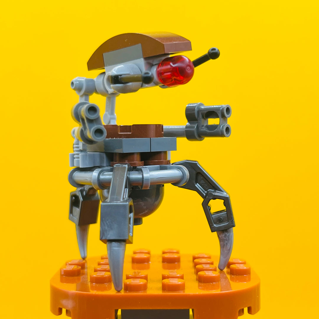 LEGO Star Wars Minifigure Droideka (Destroyer Droid) Pearl Dark Gray Arms Mechanical sw0441