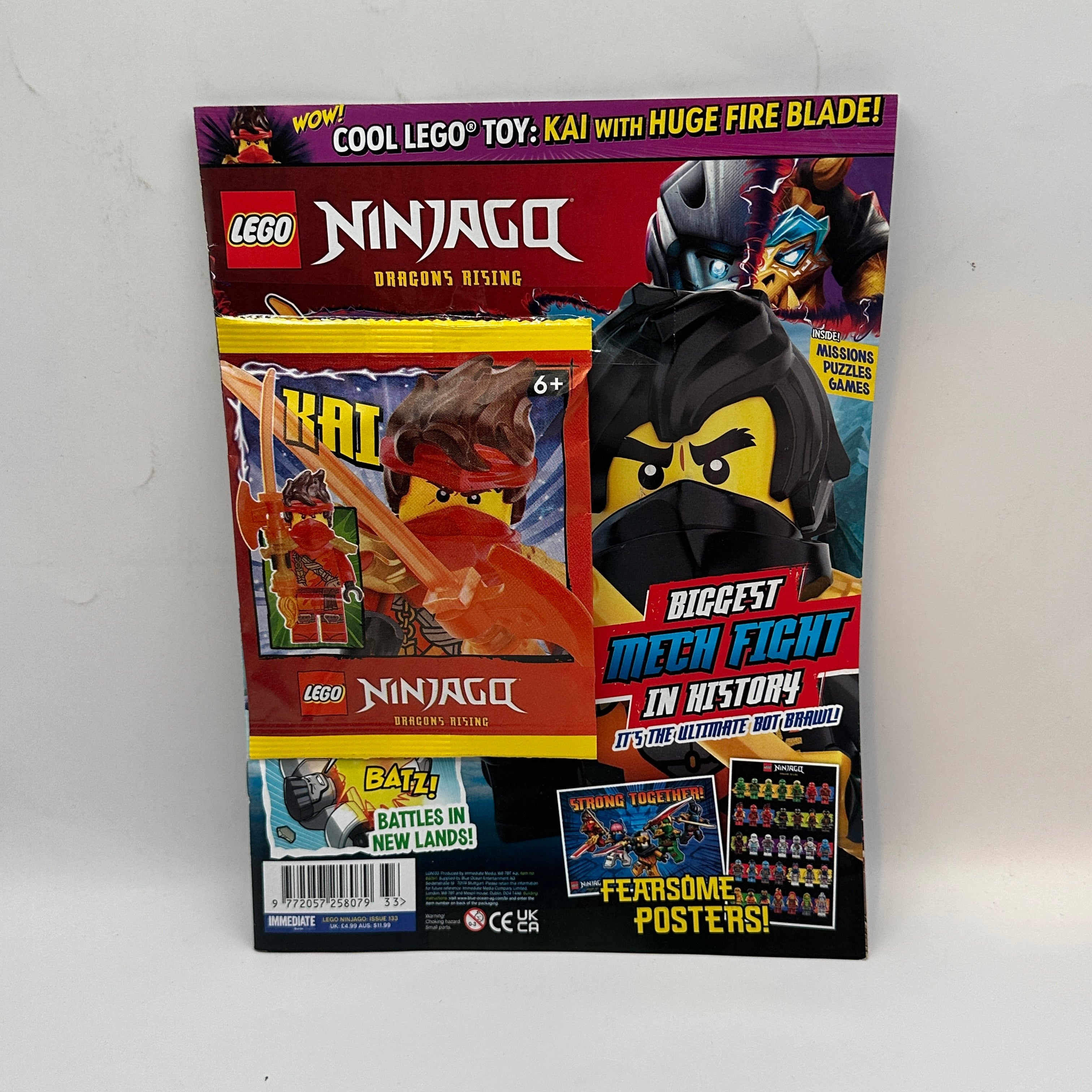 LEGO® NINJAGO® Magazine #133 (English) - Kai Minifigure