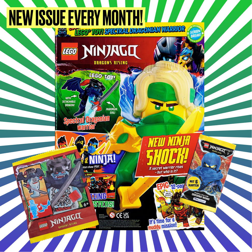 🐉 The Brickheads Box | LEGO Ninjago Magazine Subscription + More - Free Shipping