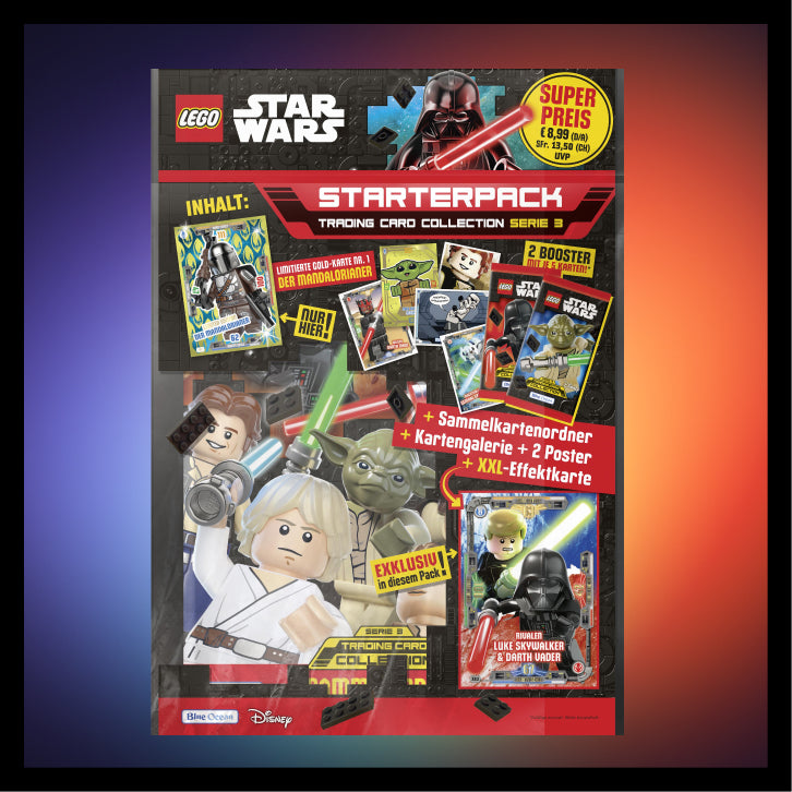 LEGO Star Wars Series 3 Trading Cards Starter Pack (German 🇩🇪)