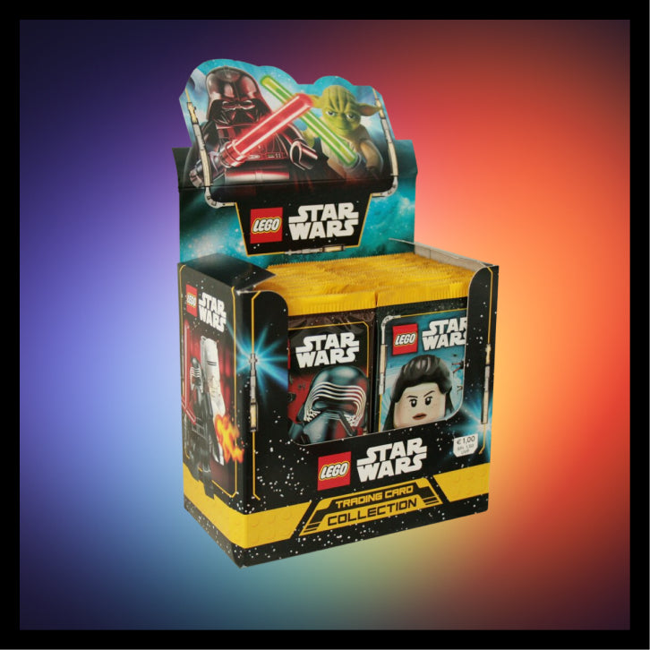 LEGO Star Wars Trading Card Booster Box - Series 1 - (50 Booster Pack Brickheads Toy Company LEGO Star Wars Trading Card Booster Box - Series 1 - (50 Booster Pack Brickheads Toy Company