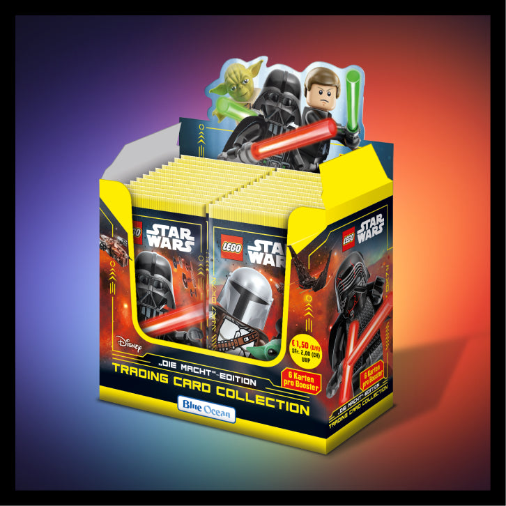 LEGO Star Wars Trading Card Booster Box - Series 4 (The Force Edition Brickheads Toy Company LEGO Star Wars Trading Card Booster Box - Series 4 (The Force Edition Brickheads Toy Company
