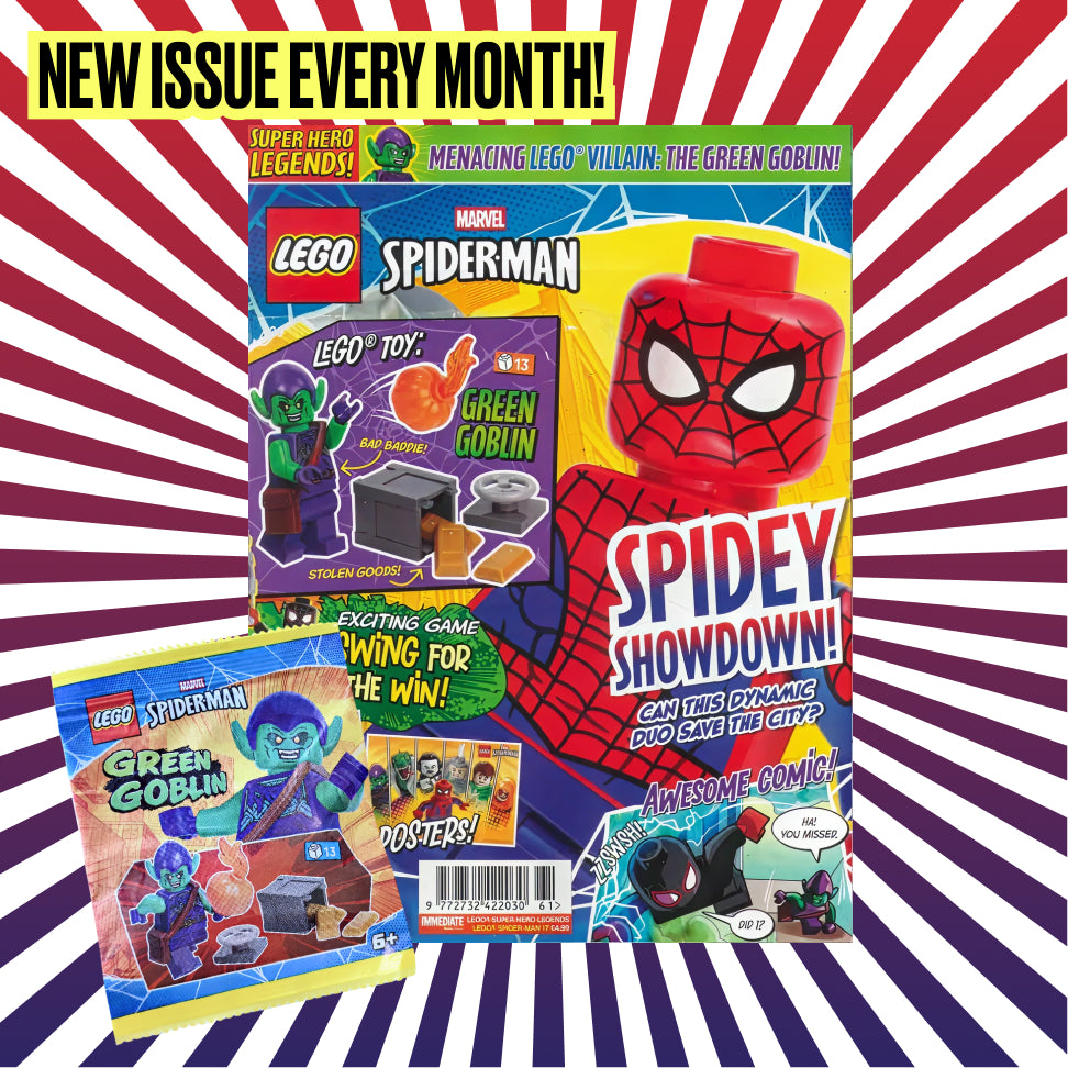 The Brickheads Box | LEGO® Super Hero Legends Magazine Subscription - Free Shipping