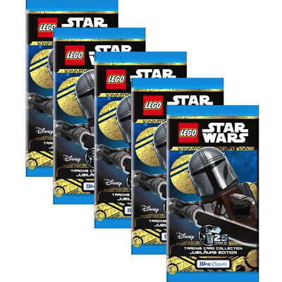 LEGO® Star Wars Trading Card Booster Packs - Series 5 (Anniversary Edition) - (5 Packs) (German 🇩🇪)
