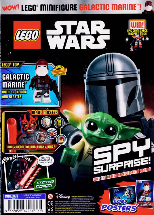 LEGO Star Wars Magazine Issue 139: The Galactic Marine Lands on UK Shelves