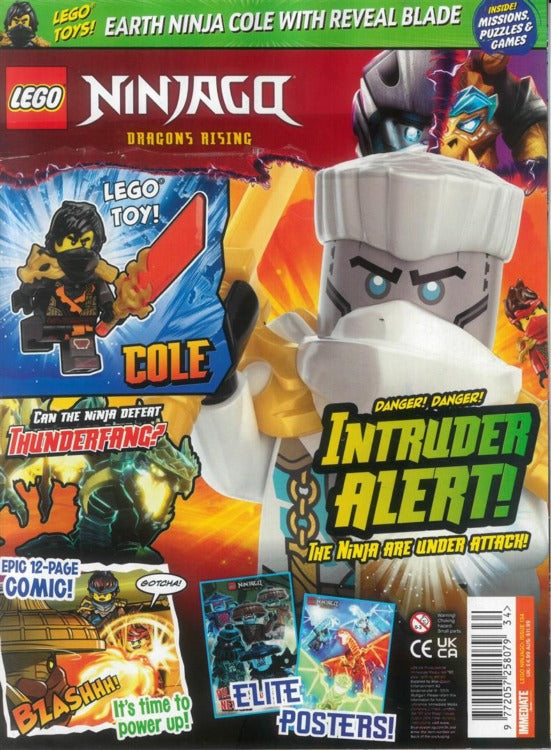 LEGO Ninjago Magazine Issue 134: The Cole Foil Pack Worth a Second Look