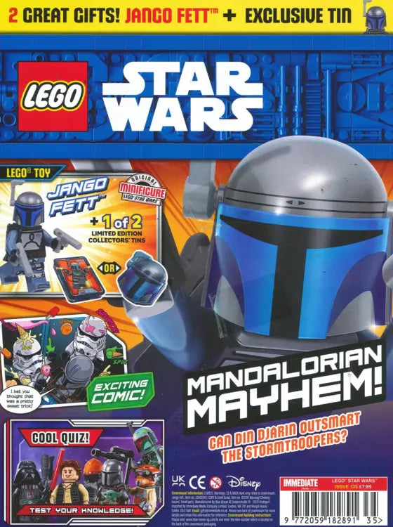 LEGO Star Wars Magazine Issue 135: Jango Fett Tin Edition