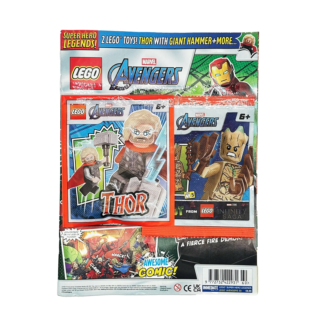LEGO® Super Hero Legends Avengers Magazine Issue #30 - Let's Take a Look Inside