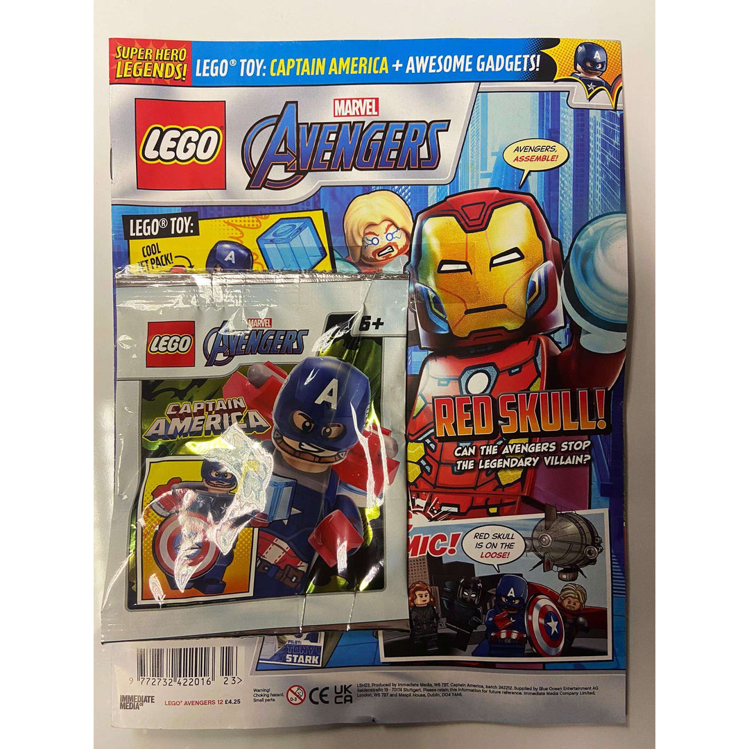 LEGO Super Hero Legends Magazine Issue 12: The Captain America You Can't Get Anywhere Else