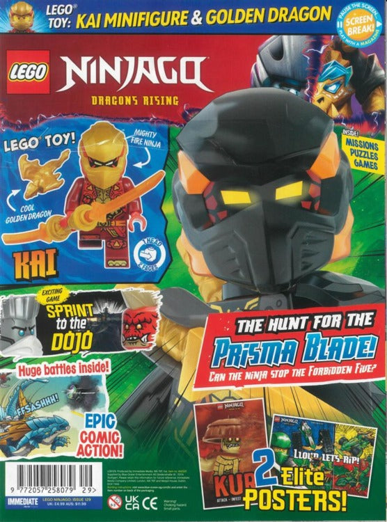 LEGO Ninjago Magazine Issue 129: The Only Recent Kai That Brings a Dragon