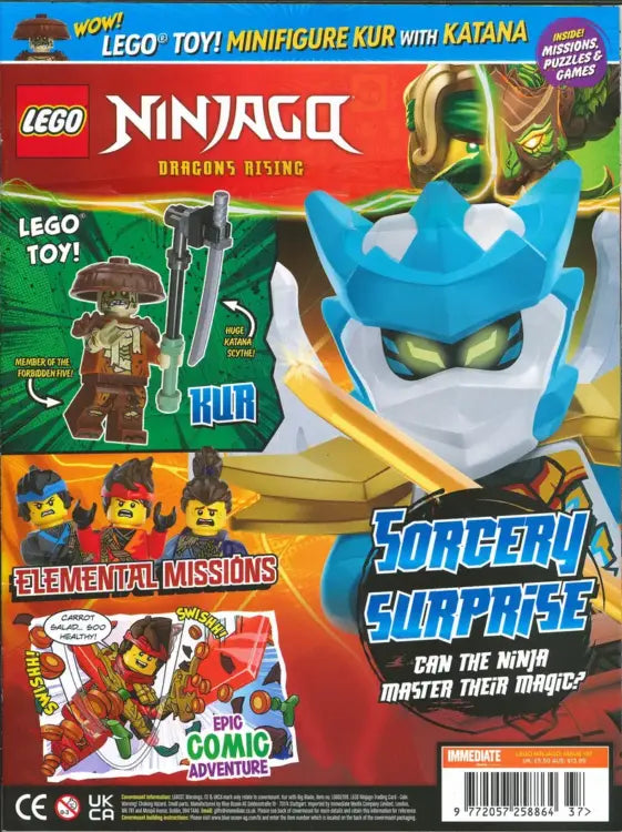 LEGO Ninjago Magazine Issue 137: Kur Completes the Forbidden Five
