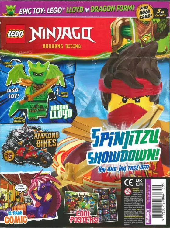 LEGO Ninjago Magazine Issue 139: Dragon Lloyd and the Form That Started It All