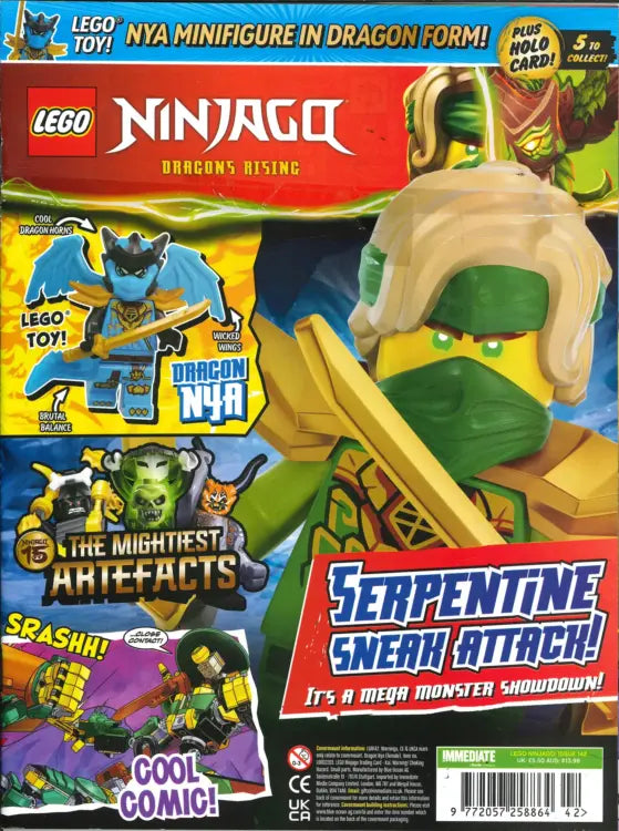 LEGO Ninjago Magazine Issue 142: The Dragon Kai Bag Hiding in Plain Sight