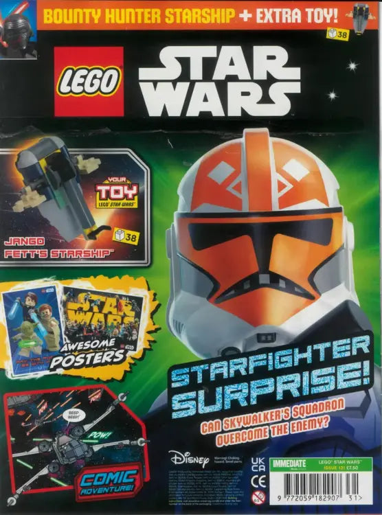 LEGO Star Wars Magazine Issue 131: Jango Fett's Starfighter and a Wildcard Second Gift