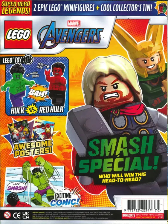 LEGO Super Hero Legends Magazine Issue 35: Why the Hulk vs. Red Hulk Tin Is the Set Collectors Have Been Chasing