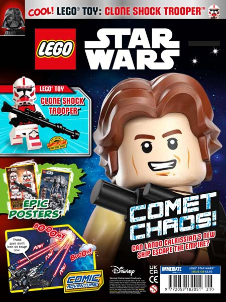 LEGO Star Wars Magazine Issue 129: The Clone Shock Trooper Built for Coruscant Duty