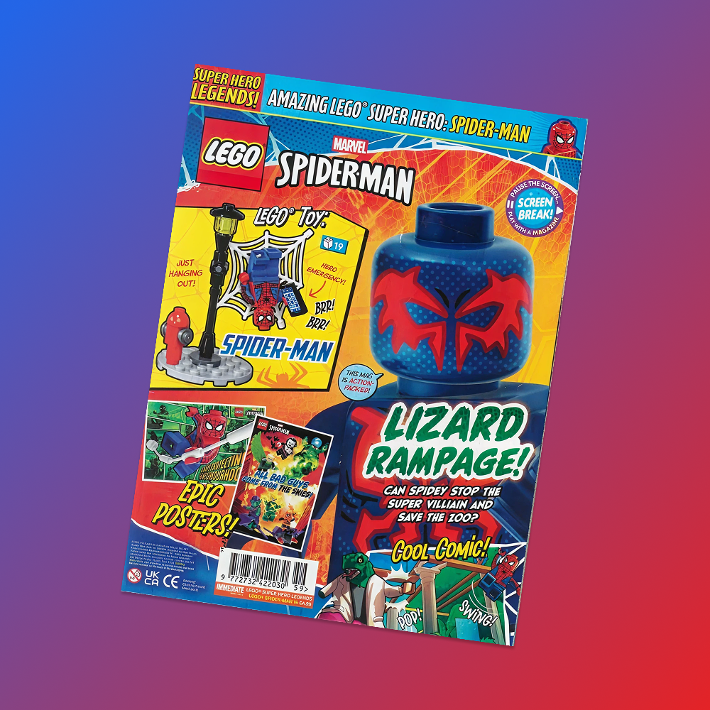 LEGO® Spider-Man Magazine – Lizard Rampage!