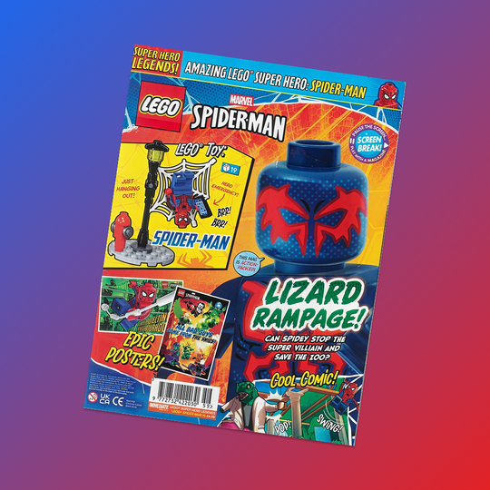 LEGO® Spider-Man Magazine – Lizard Rampage! – Brickheads Toy Company