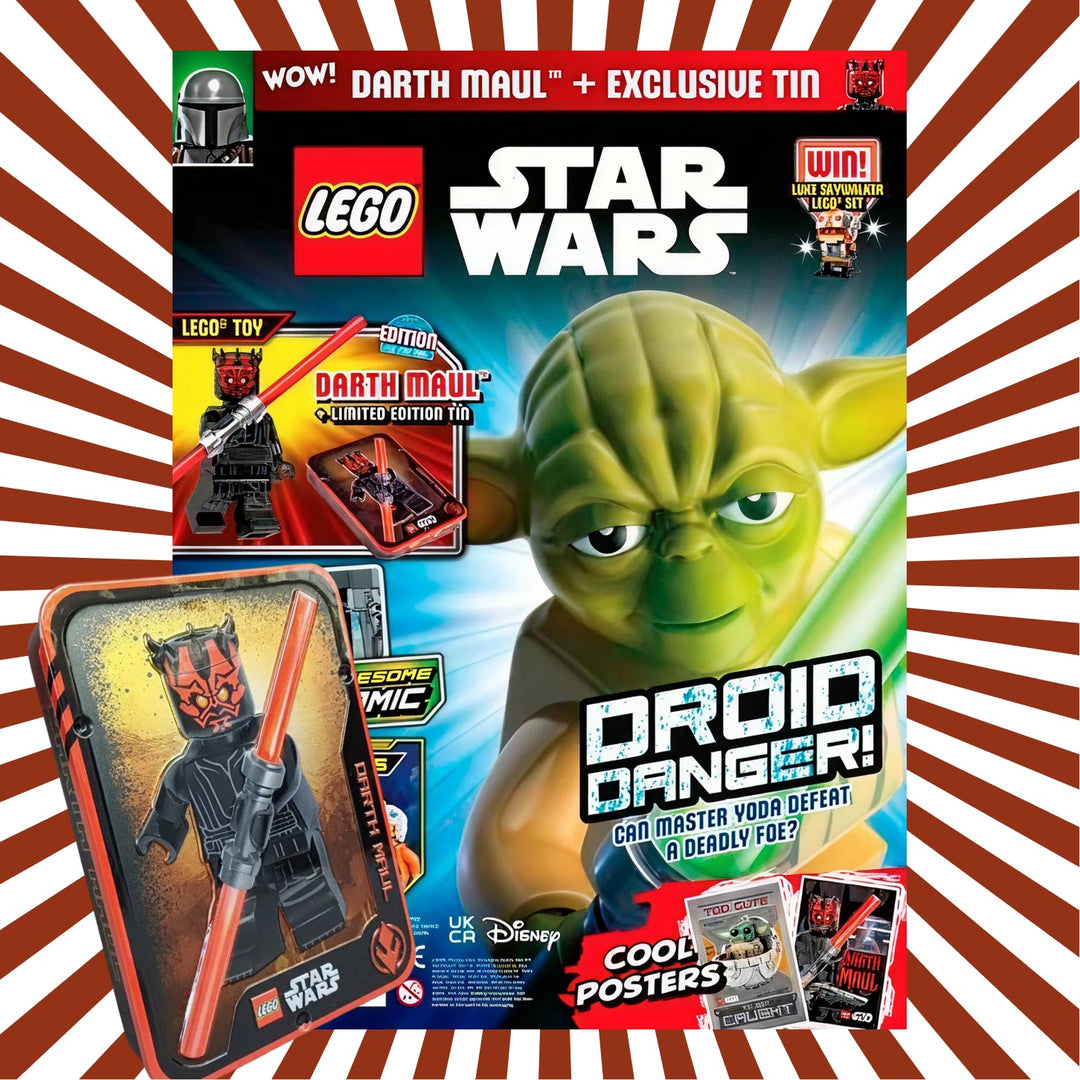 LEGO Star Wars Magazine - Issue 127 – Darth Maul Tin Edition Coming Soon