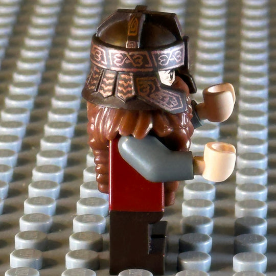 Gimli Minifigure Gimli - Eyelids lor013