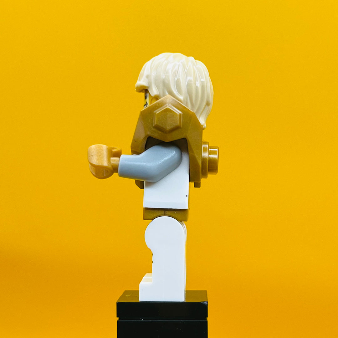 LEGO Nexo Knights Minifigure Lance Richmond - Hair, Pearl Gold Armor nex146