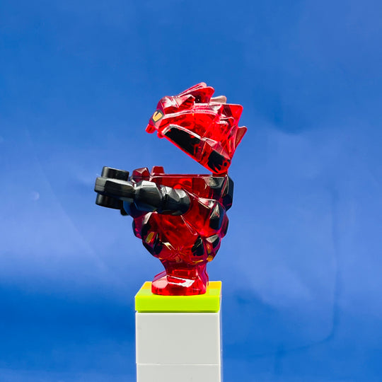 LEGO Power Miners Minifigure Rock Monster - Infornox (Trans-Red)  pm027