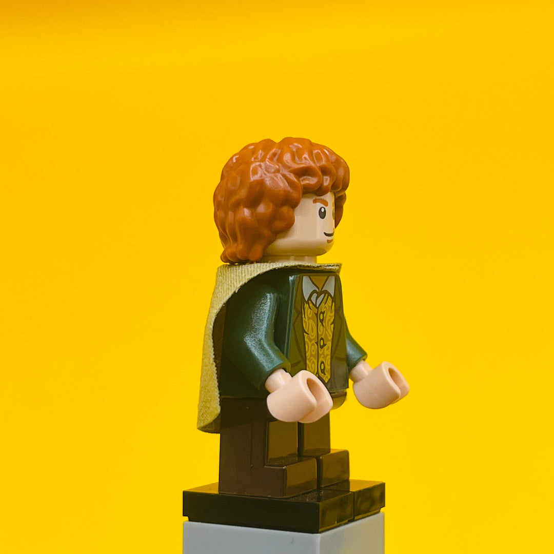 LEGO The Lord of the Rings Minifigure Meriadoc Brandybuck (Merry) - Dark Orange Hair lor016