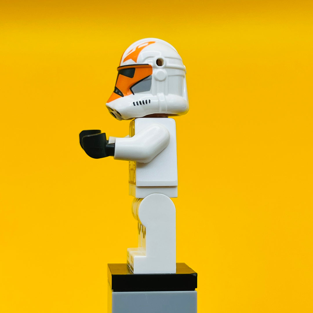 LEGO Star Wars Minifigure Clone Trooper, 501st Legion, 332nd Company (Phase 2) Helmet with Holes and Togruta Markings, Blue Jet Pack sw1276