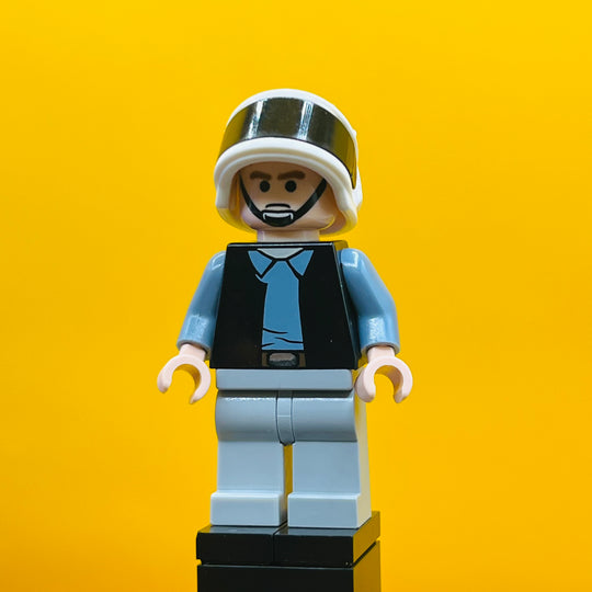 LEGO Star Wars Minifigure Rebel Fleet Trooper / Rebel Scout Trooper - Plain Vest, Frown sw0187