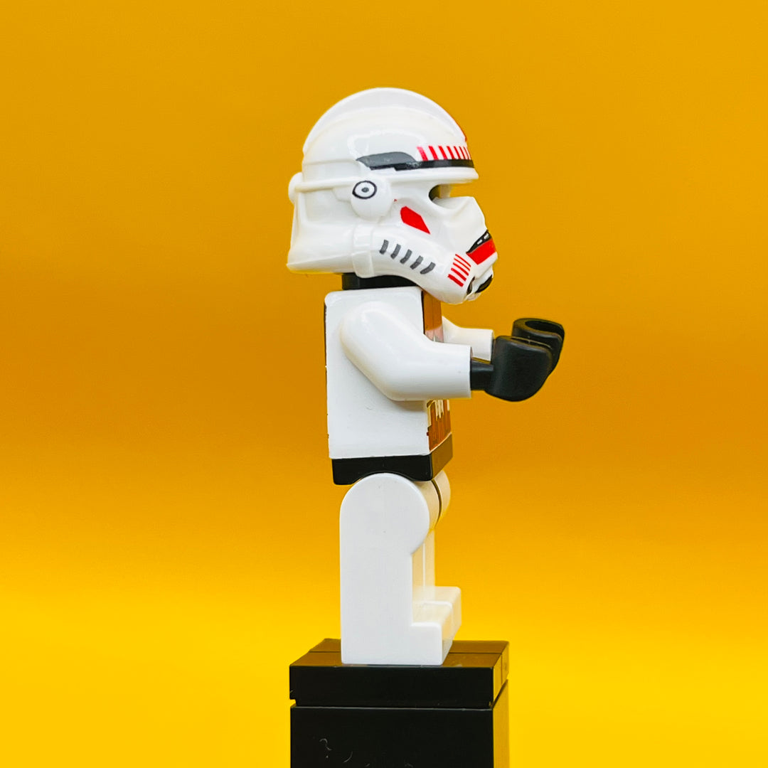 LEGO Star Wars Minifigure Clone Shock Trooper, Coruscant Guard - Black Head sw0091