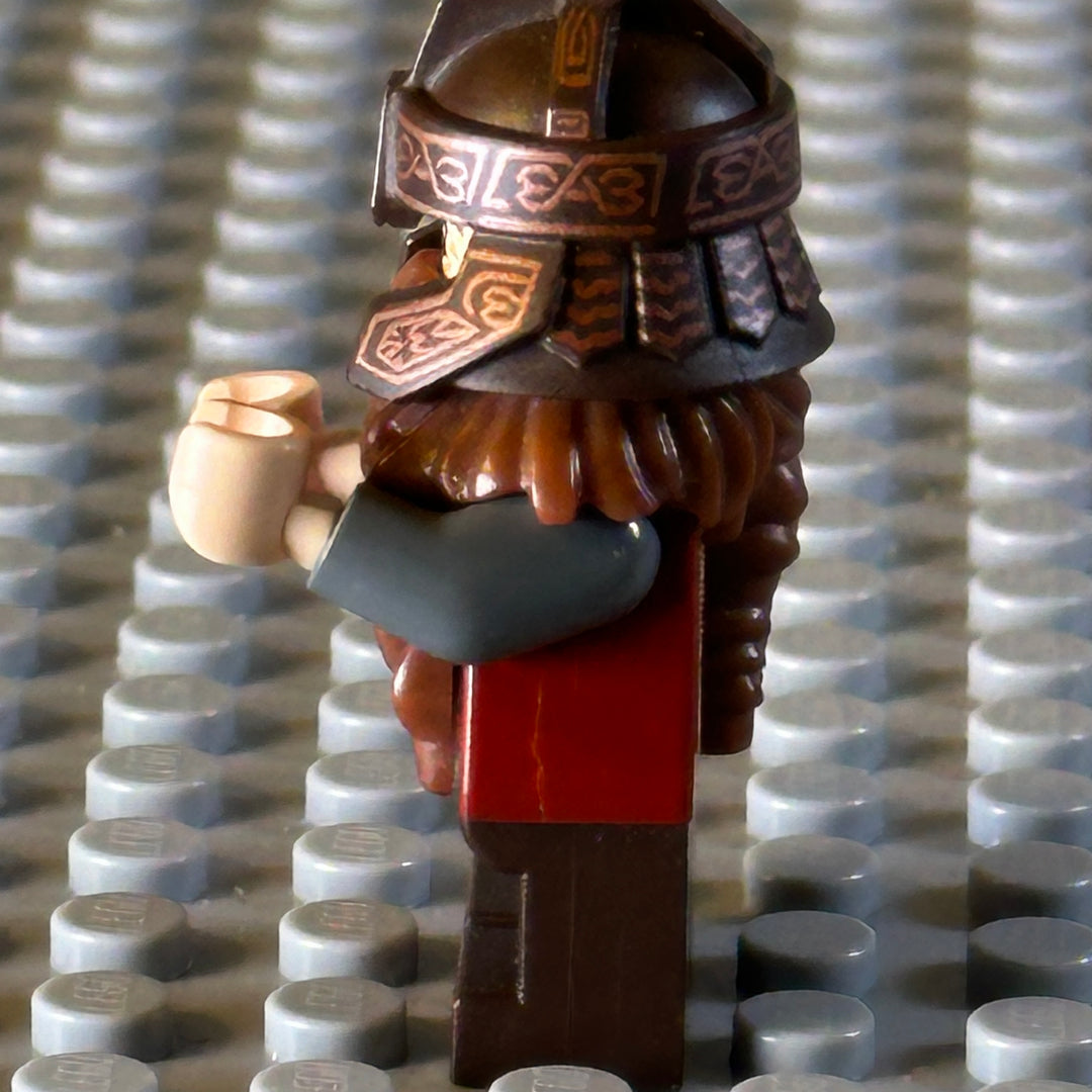 Gimli Minifigure Gimli - Eyelids lor013