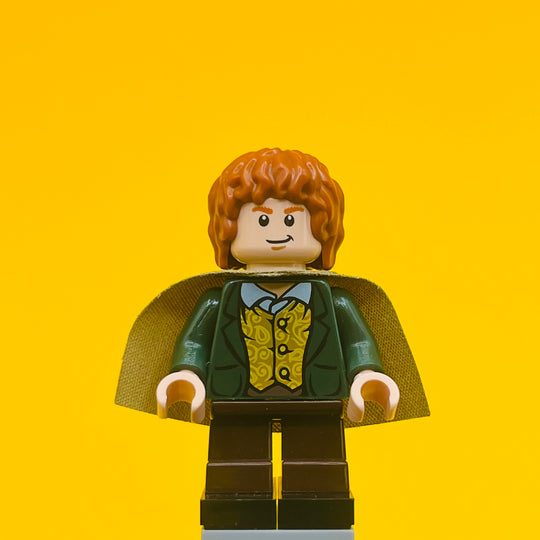 LEGO The Lord of the Rings Minifigure Meriadoc Brandybuck (Merry) - Dark Orange Hair lor016