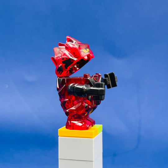 LEGO Power Miners Minifigure Rock Monster - Infornox (Trans-Red)  pm027