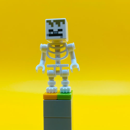 LEGO Minecraft Minifigure Skeleton, Minecraft Dungeons min102