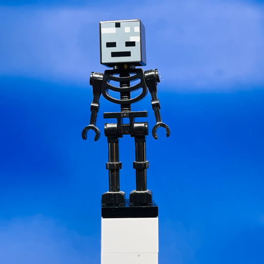 LEGO Minecraft Minifigure Wither Skeleton - Straight Arms min025