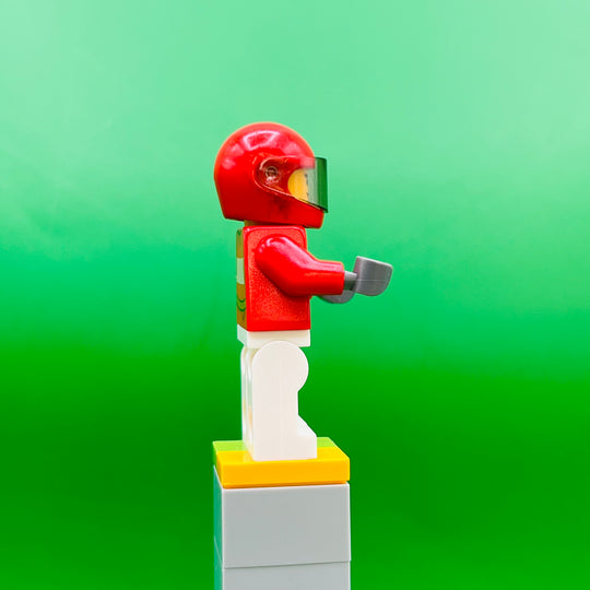 LEGO City Minifigure Paramedic - Pilot Female, Red Helmet cty0607