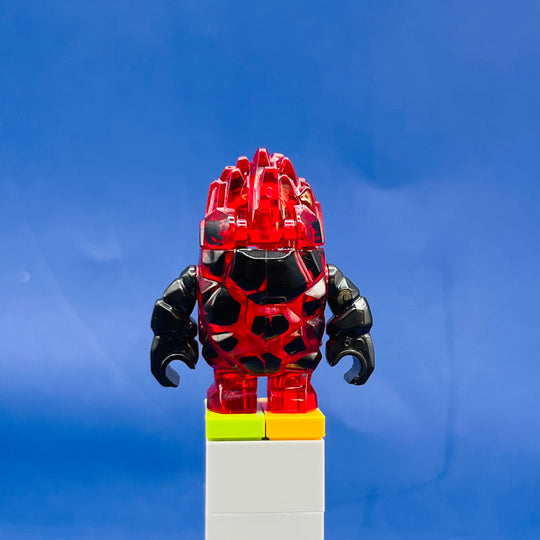 LEGO Power Miners Minifigure Rock Monster - Infornox (Trans-Red)  pm027