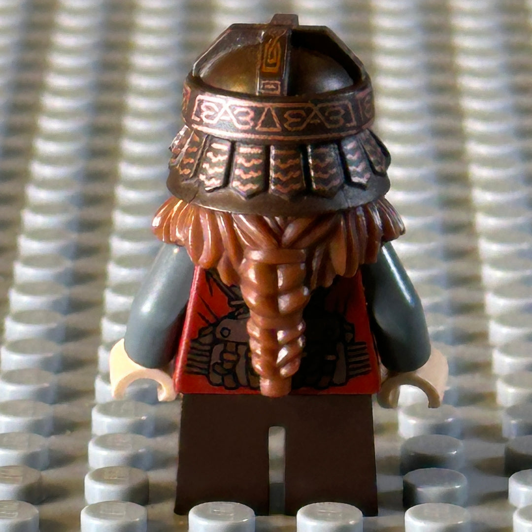 Gimli Minifigure Gimli - Eyelids lor013