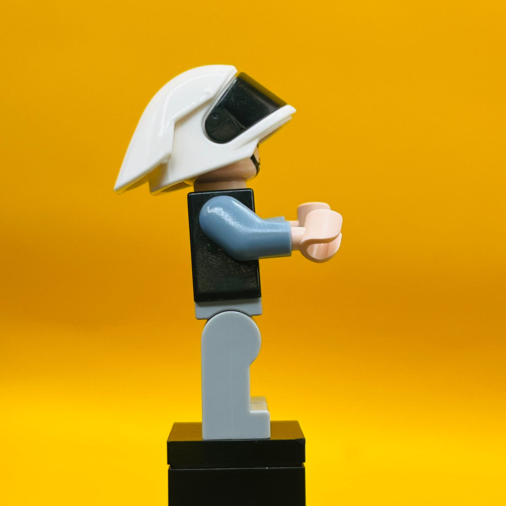 LEGO Star Wars Minifigure Rebel Fleet Trooper / Rebel Scout Trooper - Plain Vest, Frown sw0187