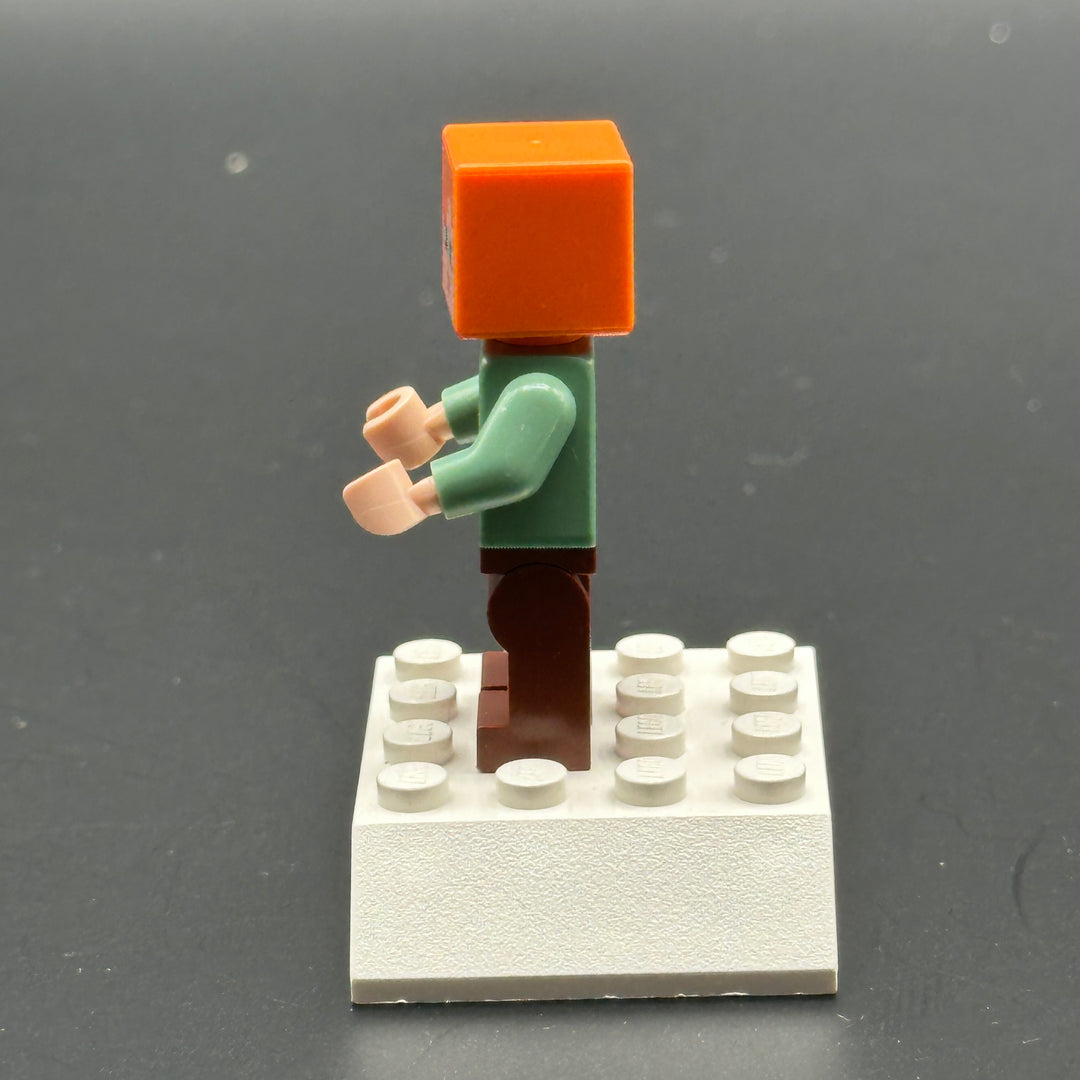 Alex Minifigure Alex - Reddish Brown Legs min017