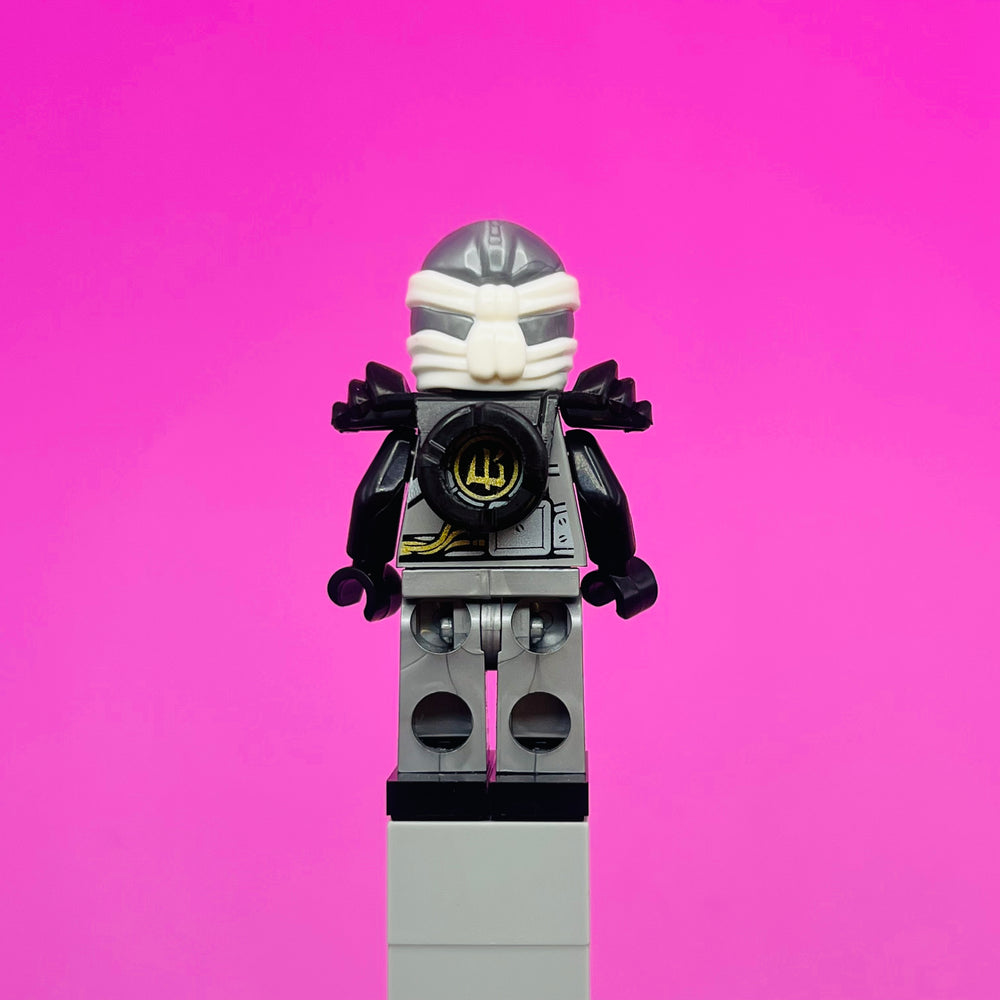 LEGO Ninjago Minifigure Zane - Hands of Time, Black Armor njo285