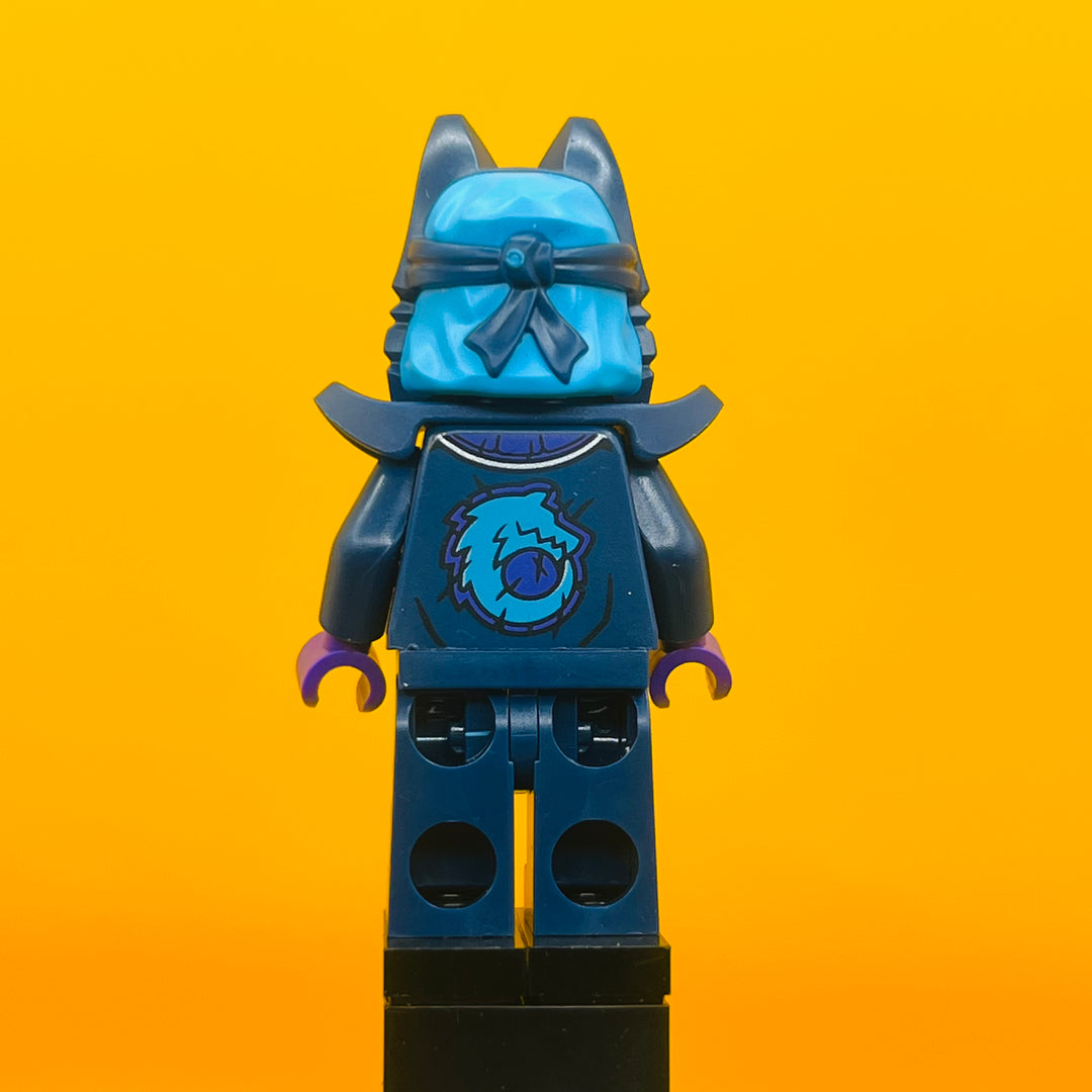 Wolf Mask Warrior / Wolf Mask Claw Warrior - Dark Blue and Azure Mask, With Shoulder Armor njo851